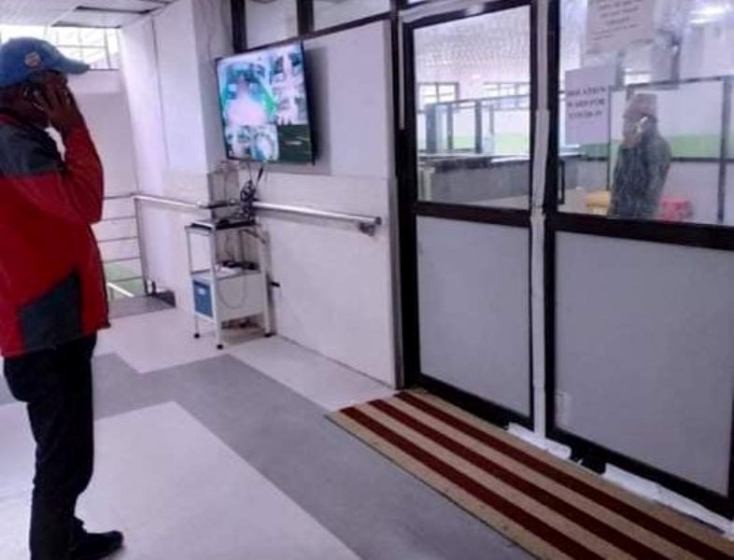 The  corona patient declined at the hospital in Kathmandu